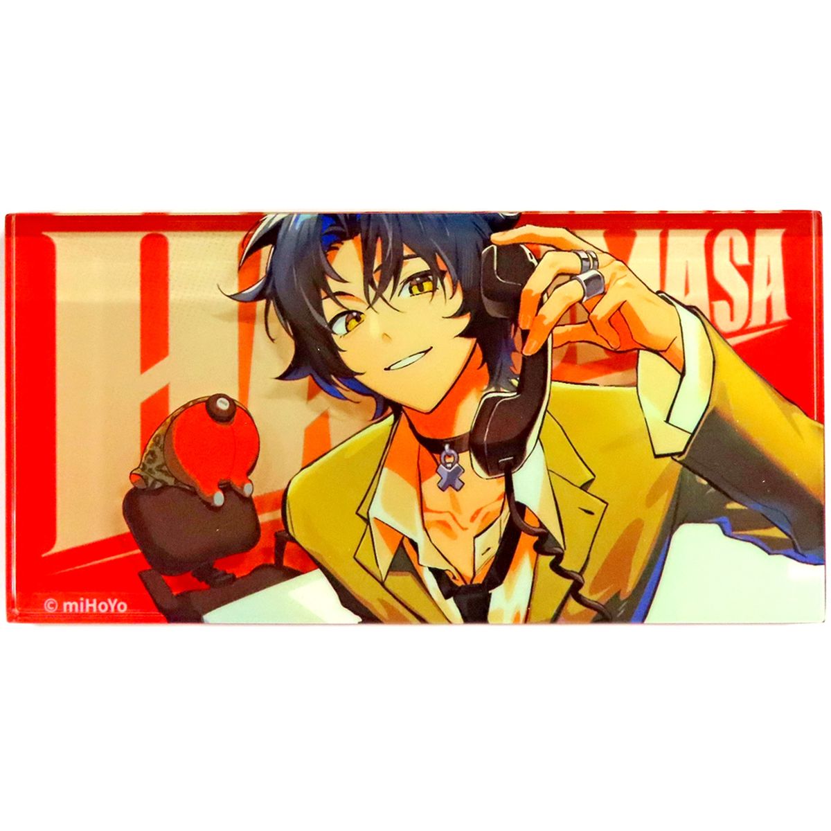 Asaba Harumasa Zenless Zone Zero Time Signal Series Acrylic Block [USED]