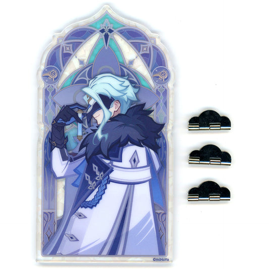 Dottore Genshin Impact Frost & Flame Series Trading Prism Acrylic Stand [USED]