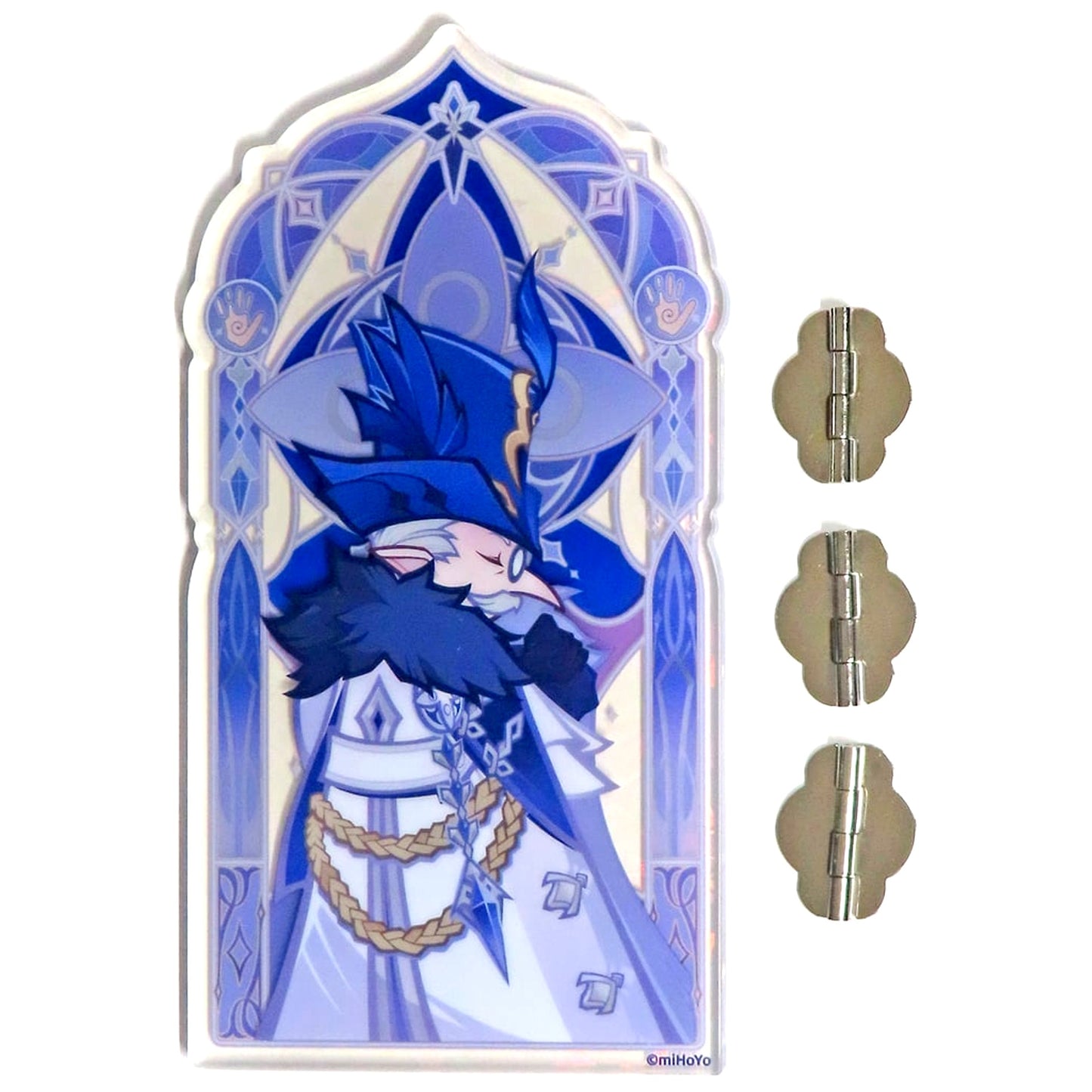 Pulcinella Genshin Impact Frost & Flame Series Trading Prism Acrylic Stand [USED]