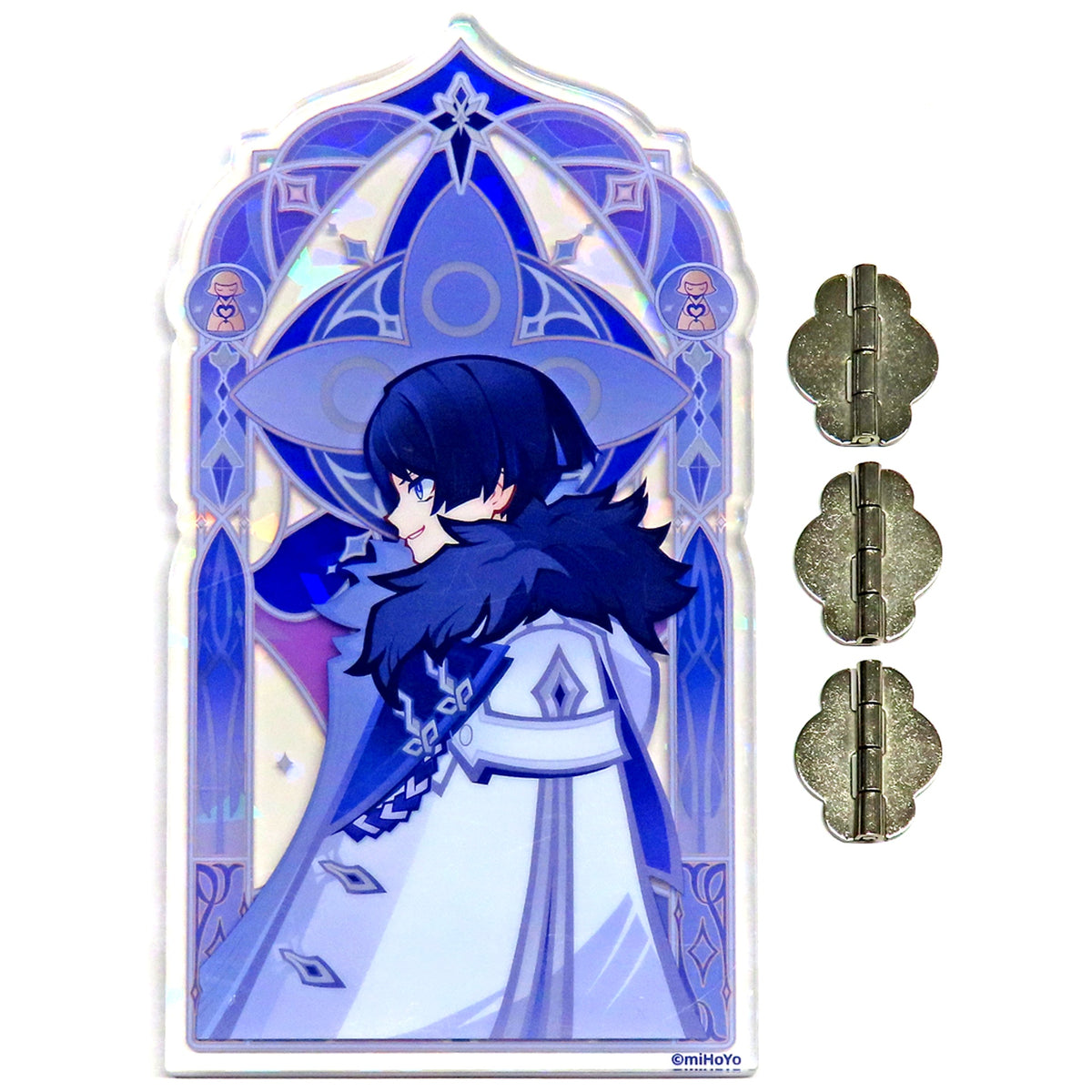Scaramouche Genshin Impact Frost & Flame Series Trading Prism Acrylic Stand [USED]