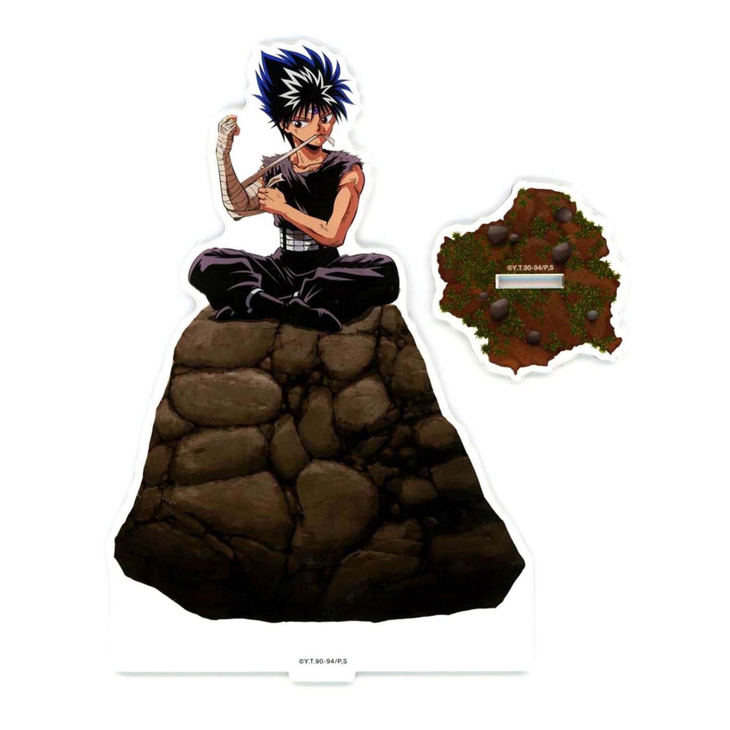 Hiei Big Acrylic Stand WEB Kuji Yu Yu Hakusho 14th After the battle C Prize [USED]