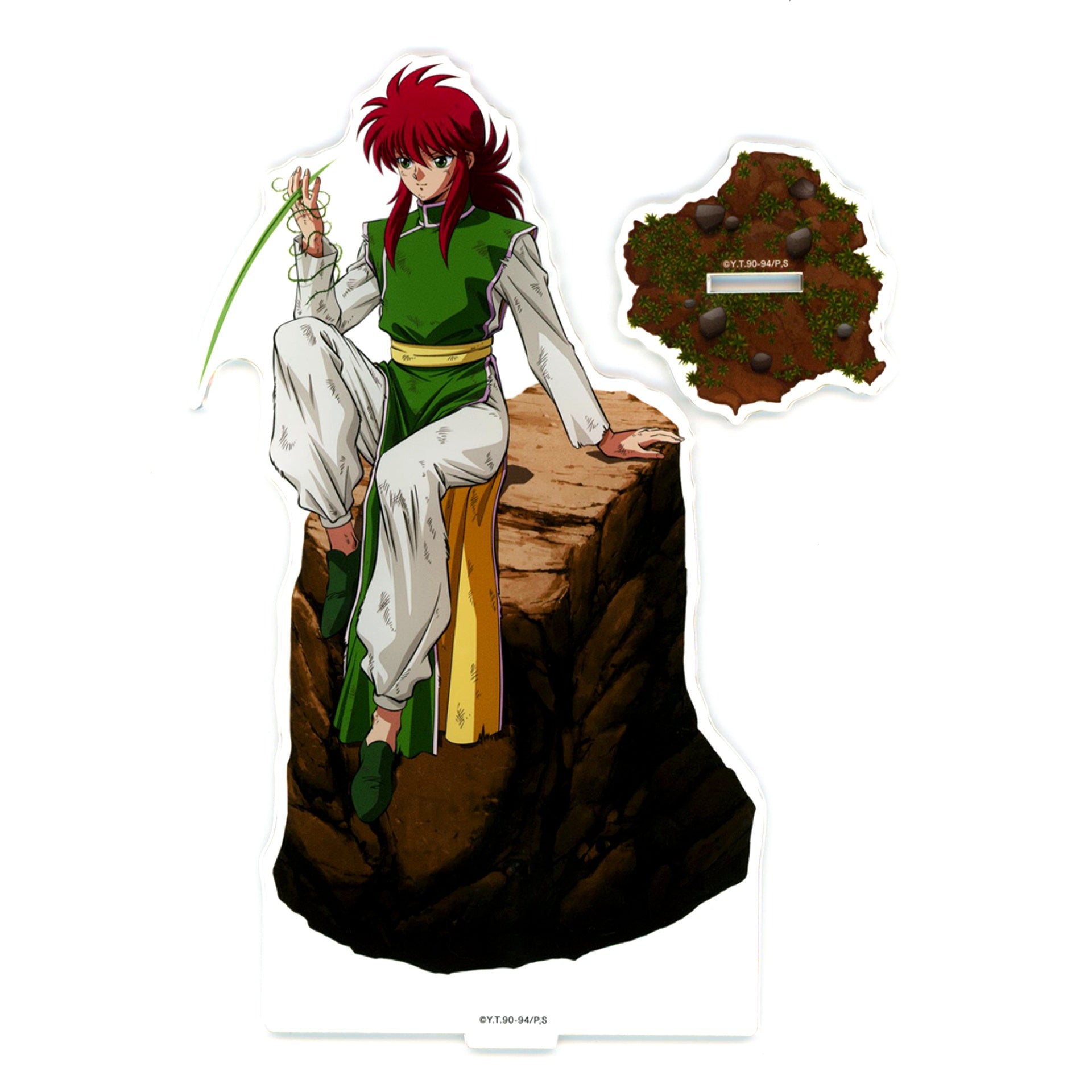 Kurama C Prize Yu Yu Hakusho WEB Kuji Vol.14 After the battle Big Acrylic Stand [USED]