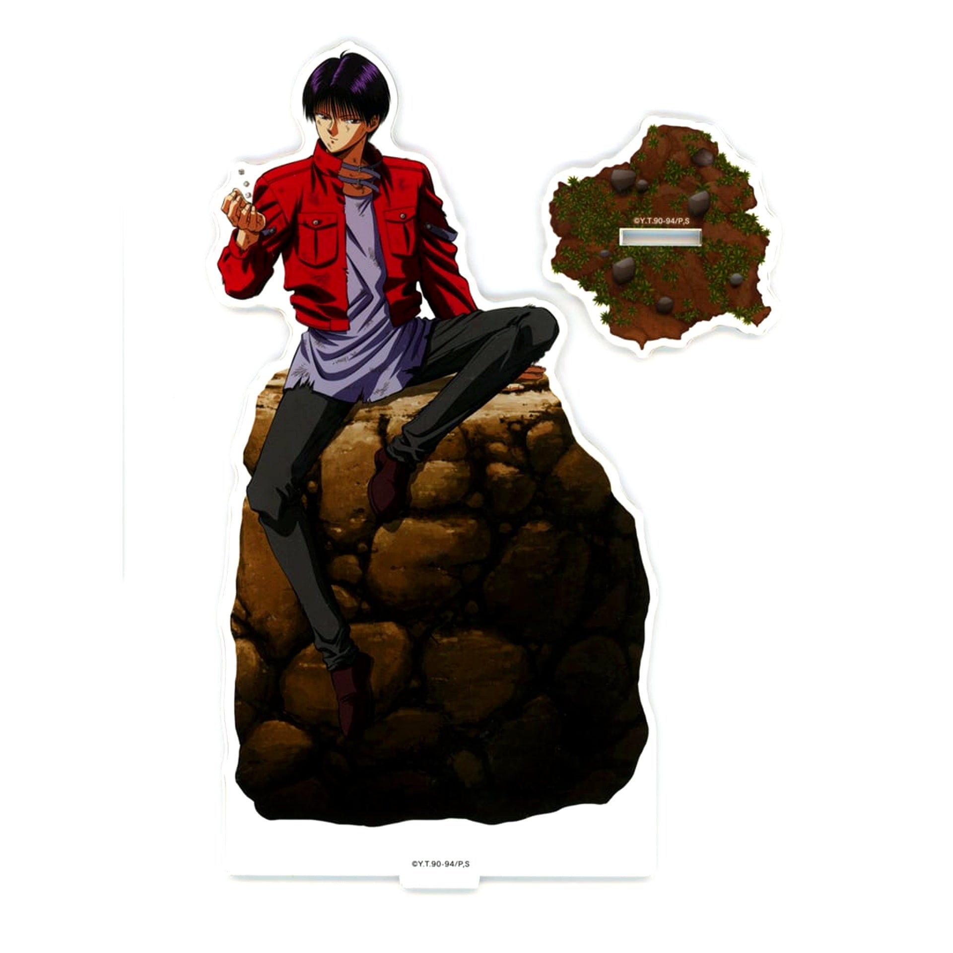 Kaname Hagiri C Prize Big Acrylic Stand Web Kuji Yu Yu Hakusho Vol. 14 After the battle [USED]