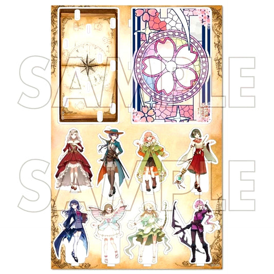 Group Diorama Acrylic Stand Ishikawa Prefecture x Love Live! Hasunosora Girls' High School Idol Club Collaboration Part 4 HASUNOSORA FANTASY [USED]