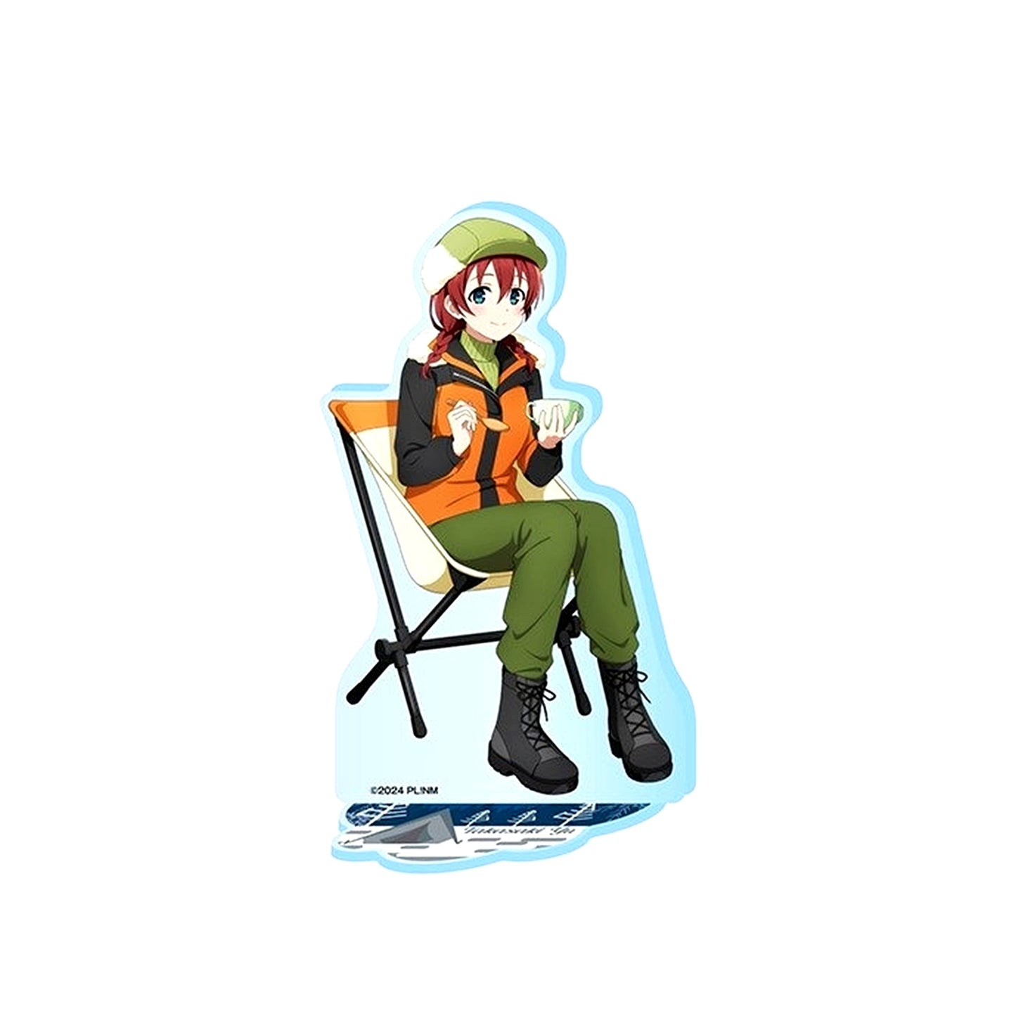 Emma Verde BIG Acrylic Stand Nijigaku Snow Play Love Live! Nijigasaki High School Idol Club Nijigaku Snow Play Fair in Gamers [USED]