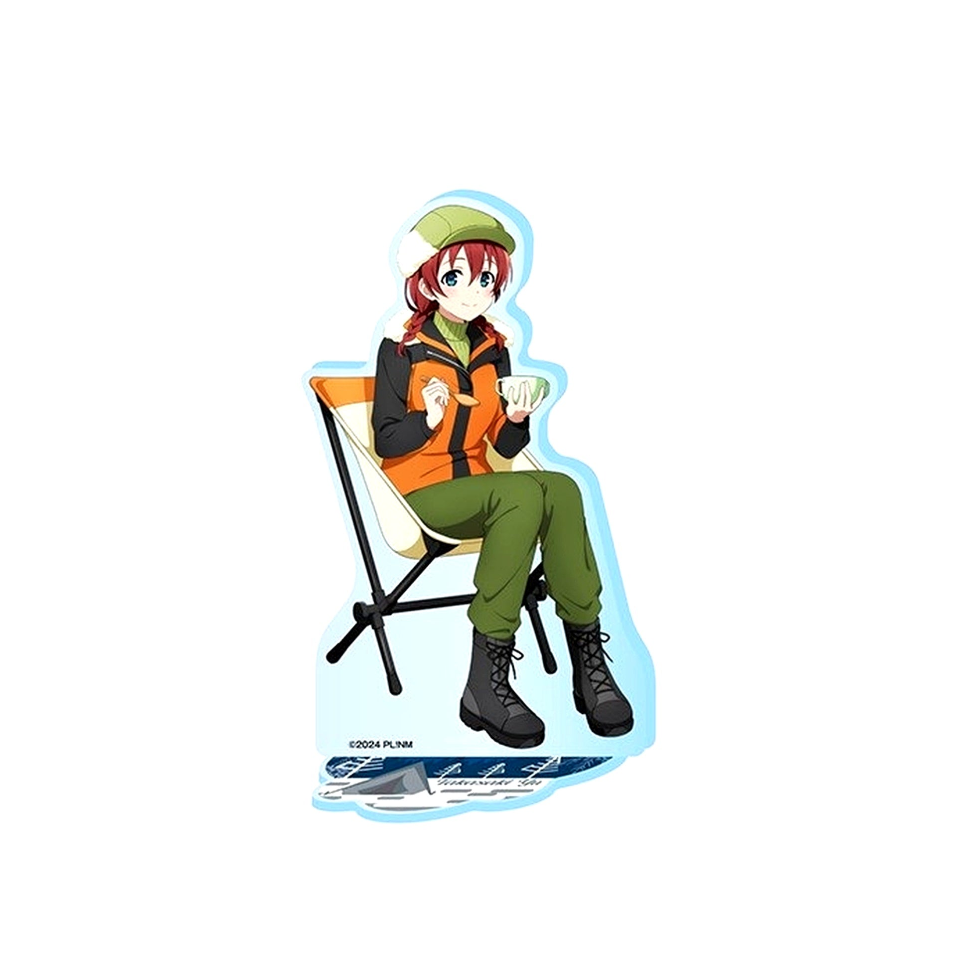 Emma Verde BIG Acrylic Stand Nijigaku Snow Play Love Live! Nijigasaki High School Idol Club Nijigaku Snow Play Fair in Gamers [USED]
