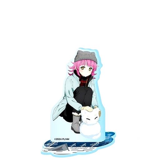 Rina Tennoji Big Acrylic Stand Nijigaku Snow Play Love Live! Nijigasaki High School Idol Club Nijigaku Snow Play Fair in GAMERS [USED]