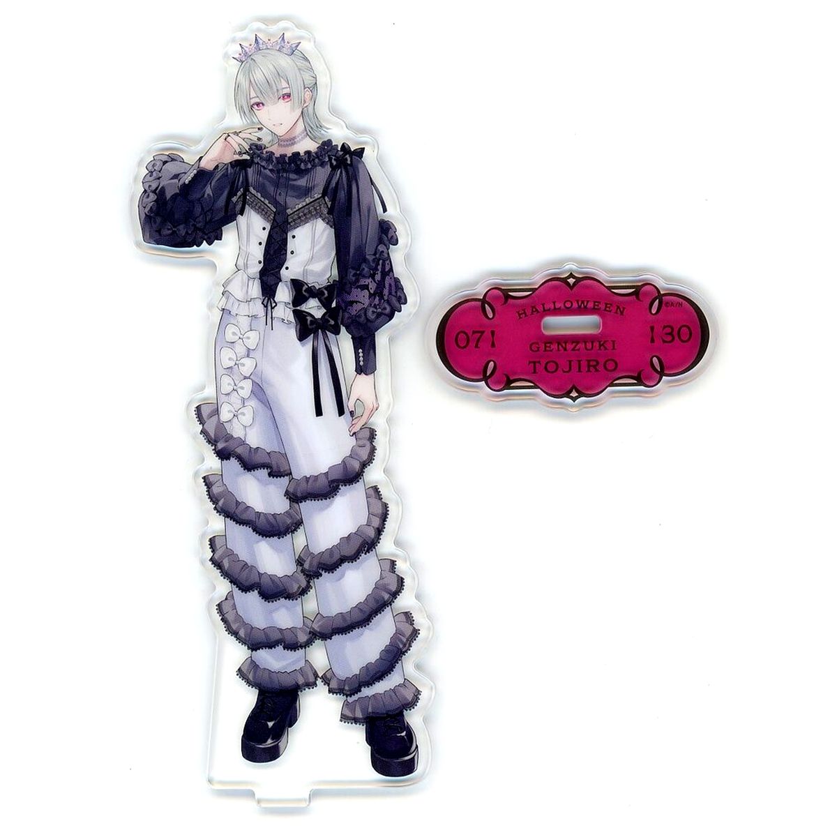 Genzuki Tojiro Acrylic Stand Virtual YouTuber Nijisanji Gothic Night NIJISANJI HALLOWEEN 2025 [USED]