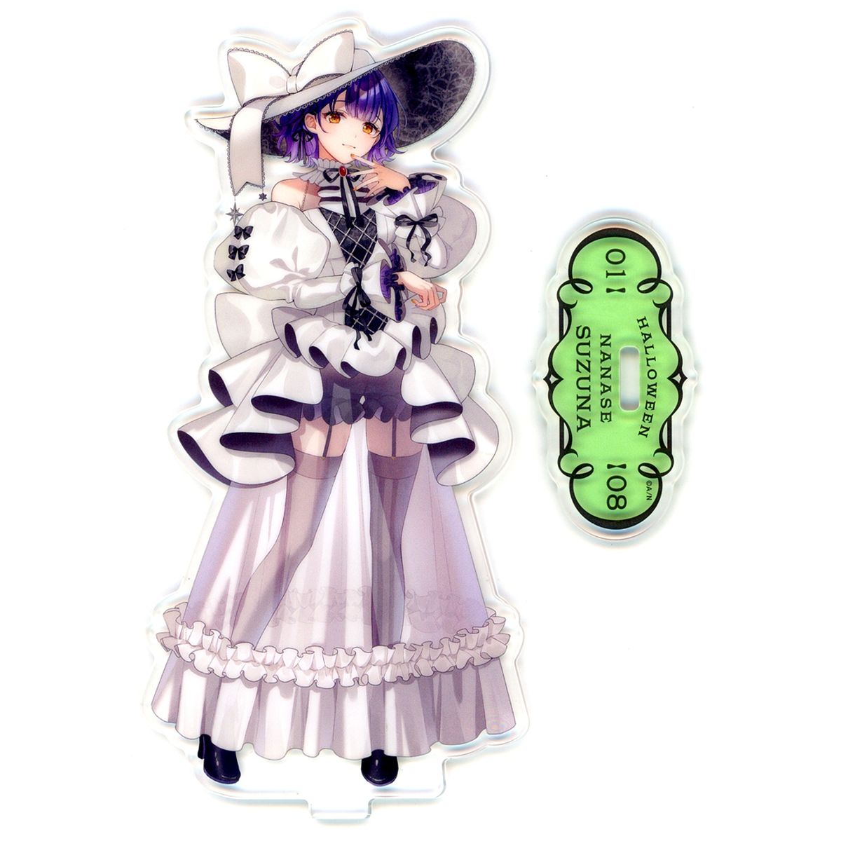 Nanase Suzuna Acrylic Stand Virtual YouTuber Nijisanji Gothic Night NIJISANJI HALLOWEEN 2025 [USED]