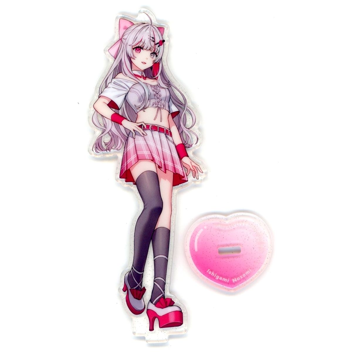 Ishigami Nozomi Virtual YouTuber Nijisanji Glitter Acrylic Stand Day1 NIJISANJI Idios 1st LIVE "Seize the day" [USED]