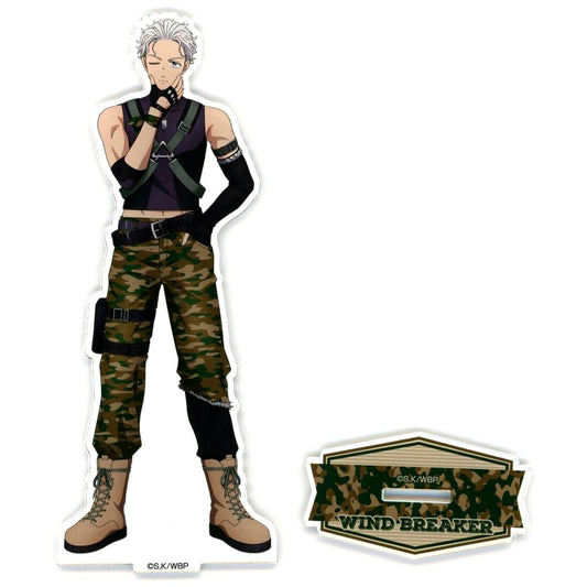 Hajime Umemiya Acrylic Stand Camouflage Wind Breaker Cafe in Tree Village [USED]