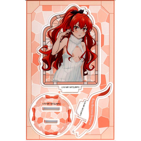 Eris Boreas Greyrat Mushoku Tensei: Jobless Reincarnation Season 2 Knit One-Piece Dress Another Acrylic Stand Figure Kujibikido Online Kuji B-6 Prize [USED]