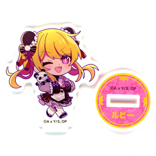 Ruby Hoshino Mini Prize B-9 Oshi no Ko Kujibikido Nihao Panda Kuji Acrylic Stand Figure [USED]
