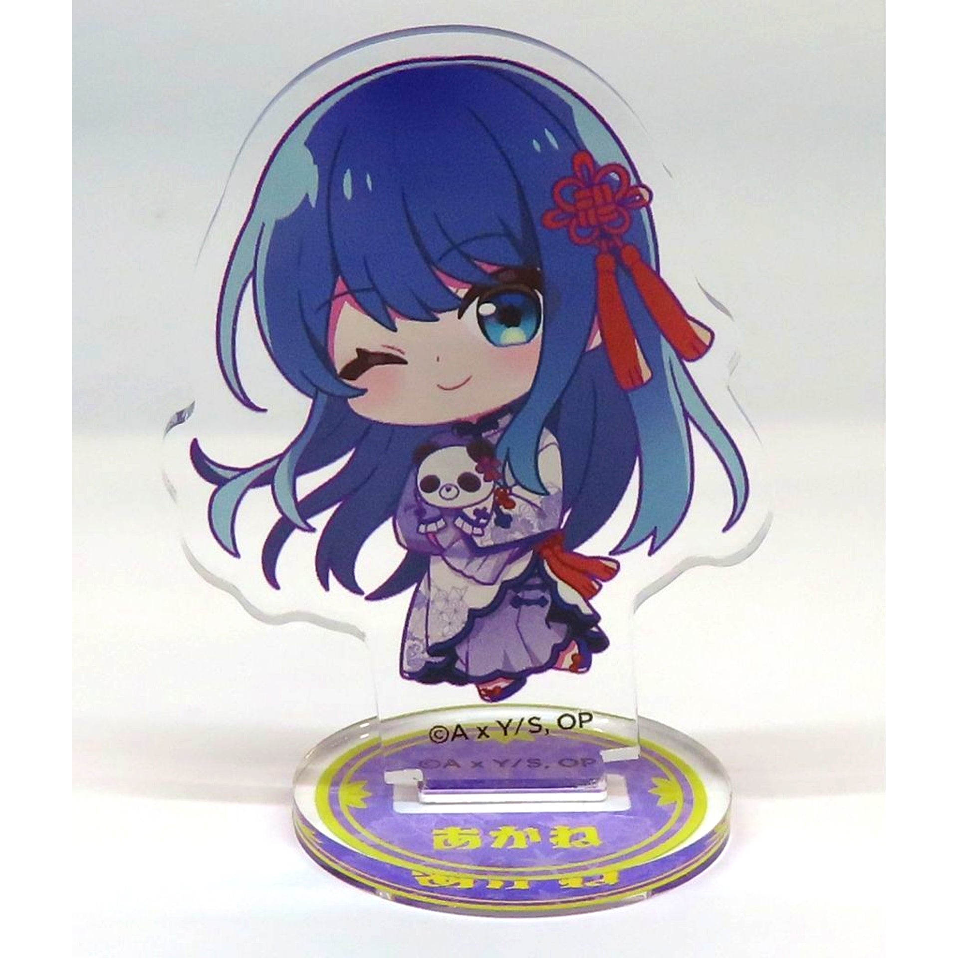Akane Kurokawa (Mini) Prize B-11 Acrylic Stand Figure Kujibikido Oshi no Ko Nihao Panda Kuji [USED]