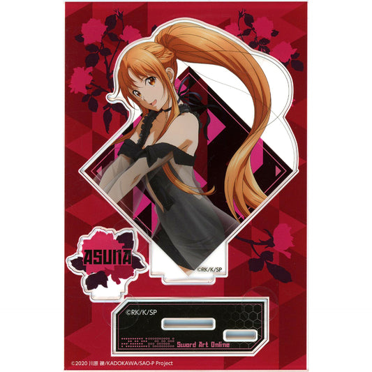 Asuna Ver.Black Sword Art Online TV Anime Asuna Birthday Online Kuji 2025 Kujibikido B-1 Prize Acrylic Figure [USED]