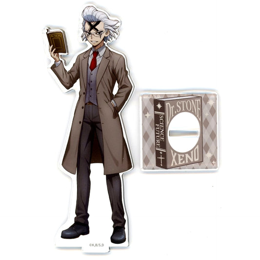 Dr. Xeno Prize B-4 Dr. STONE Autumn of Reading Kujibikido Acrylic Stand [USED]