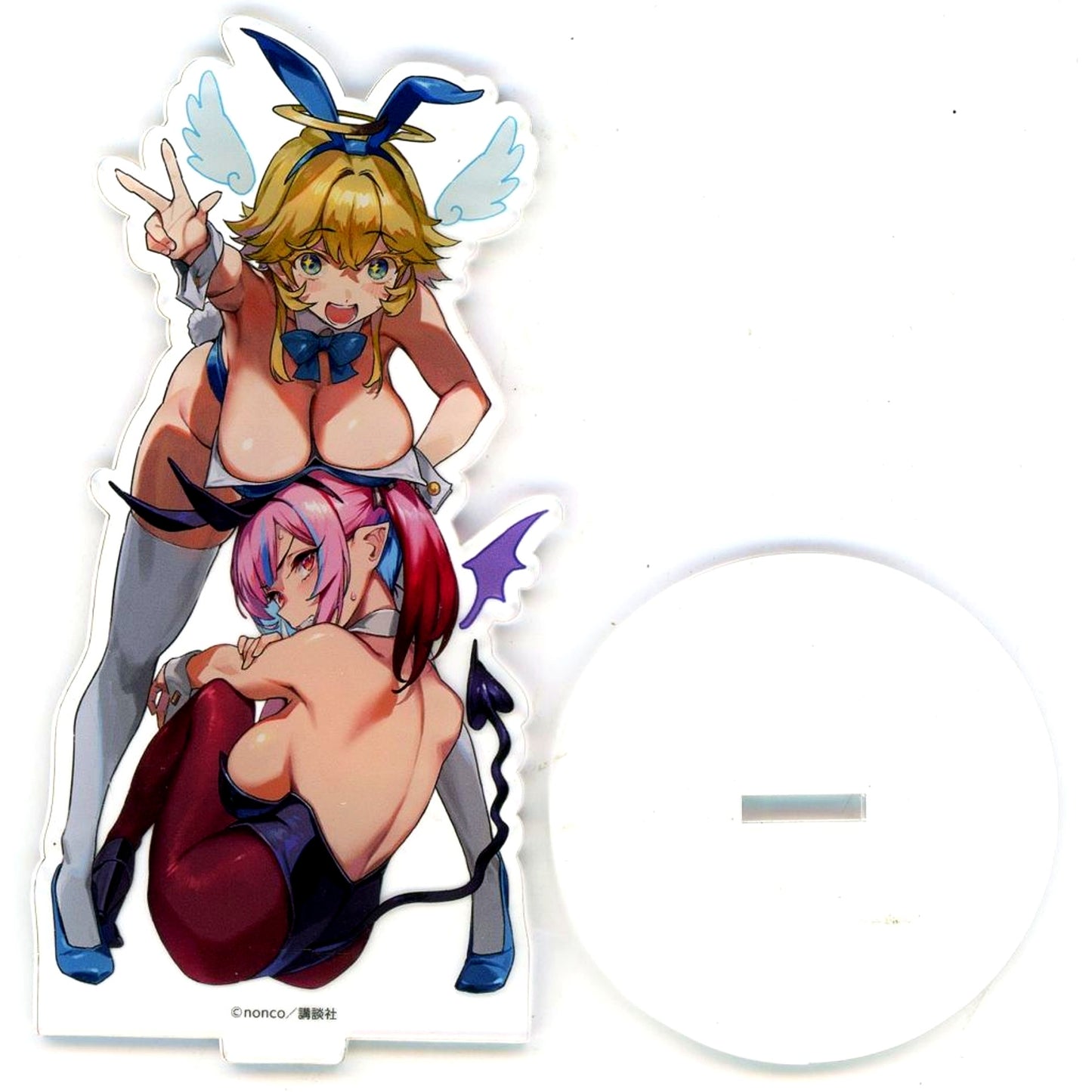 Kanan & Jeanne B-2 Prize Acrylic Stand Kotobukiya Kuji Mistress Kanan is Easy as Hell [USED]