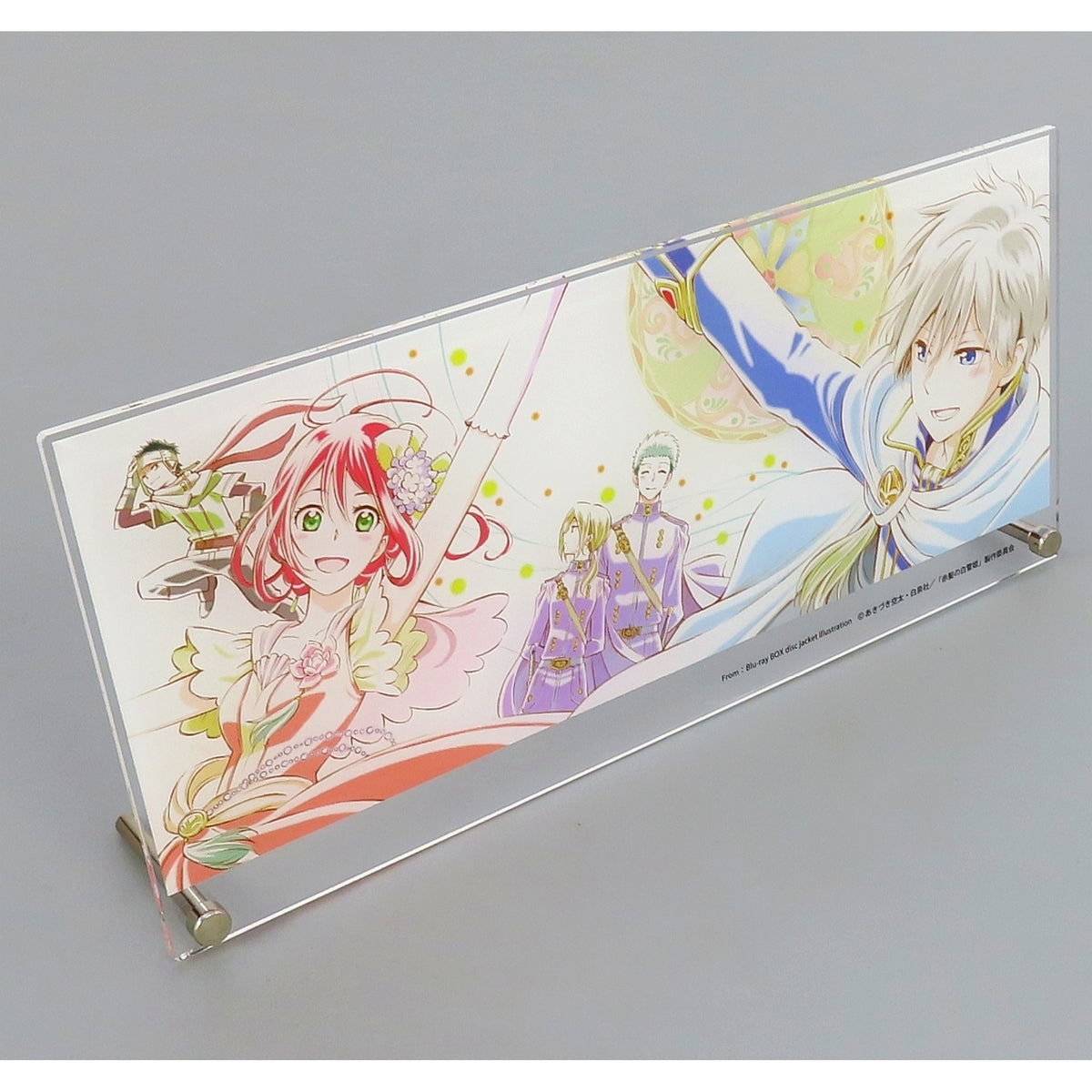 Shirayuki & Zen & Mitsuhide Prize S-1 Kotobukiya Kuji TV Anime Snow White with the Red Hair Big Acrylic Board [USED]
