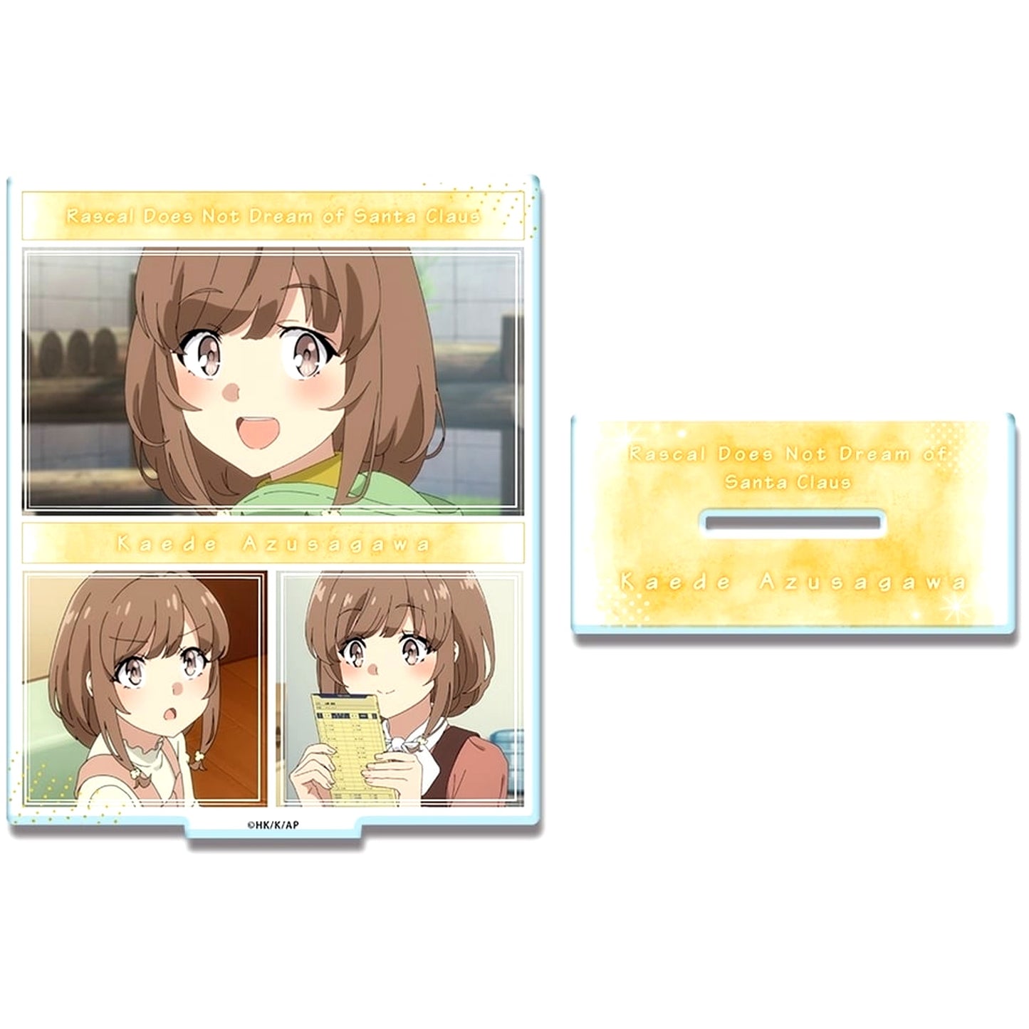 Kaede Azusagawa Design 04 Acrylic Stand Rascal Does Not Dream of Santa Claus [USED]