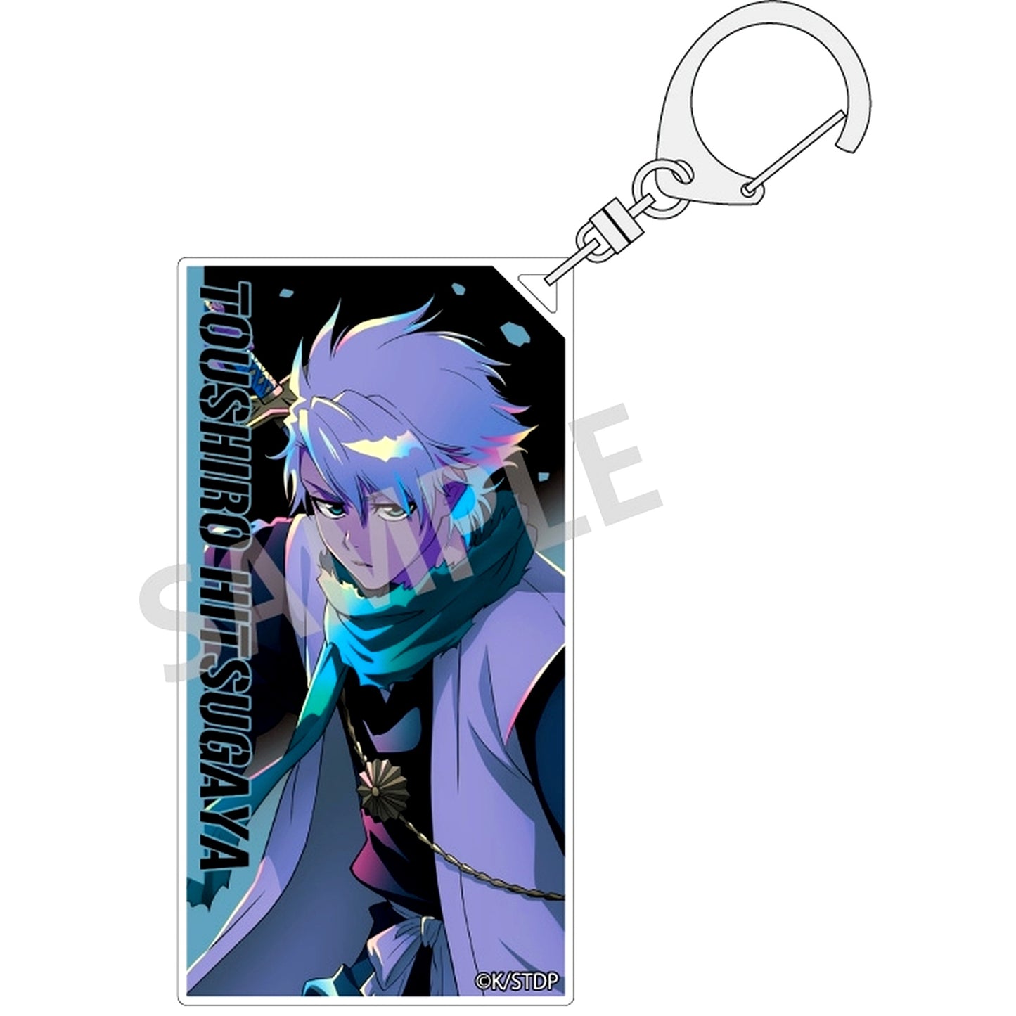 Toshiro Hitsugaya Bleach Thousand-Year Blood War Trading Slim Keychain Kamiani TOUCH [USED]