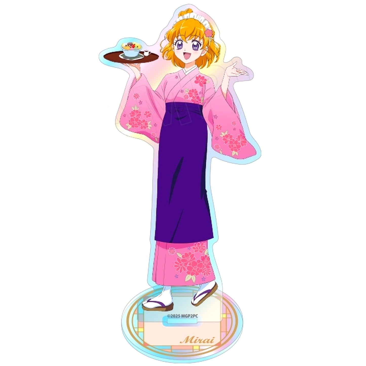 Mirai Asahina A. Sweet Shop Ver. Illustration Aurora Acrylic Stand Maho Girls Precure!! MIRAI DAYS [USED]