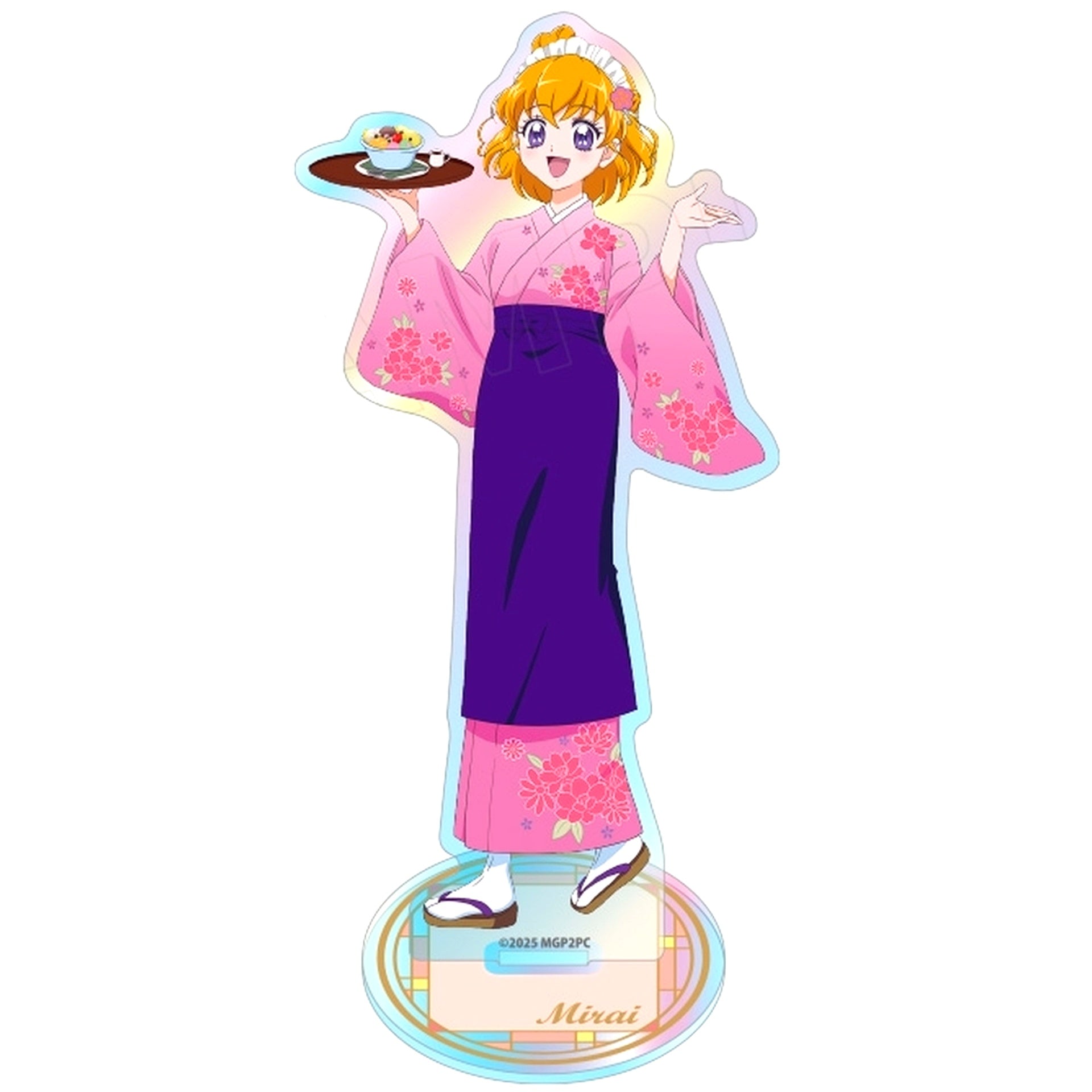 Mirai Asahina A. Sweet Shop Ver. Illustration Aurora Acrylic Stand Maho Girls Precure!! MIRAI DAYS [USED]