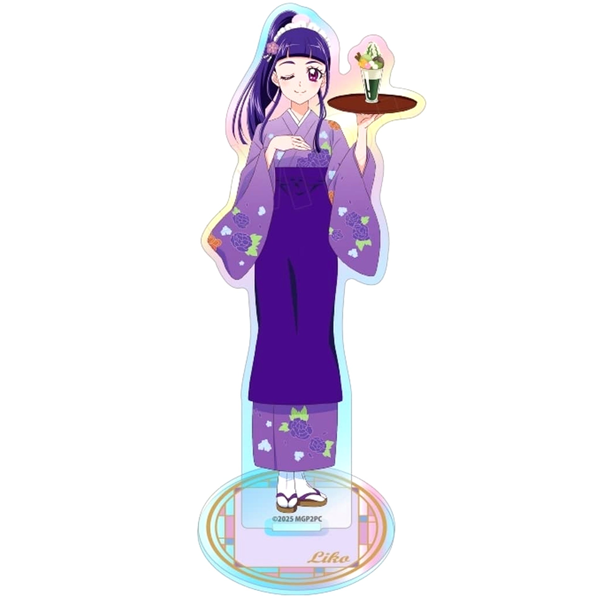 B. Riko Izayoi Witchy Precure!! MIRAI DAYS Newly Drawn Aurora Acrylic Stand Sweet Shop ver. [USED]
