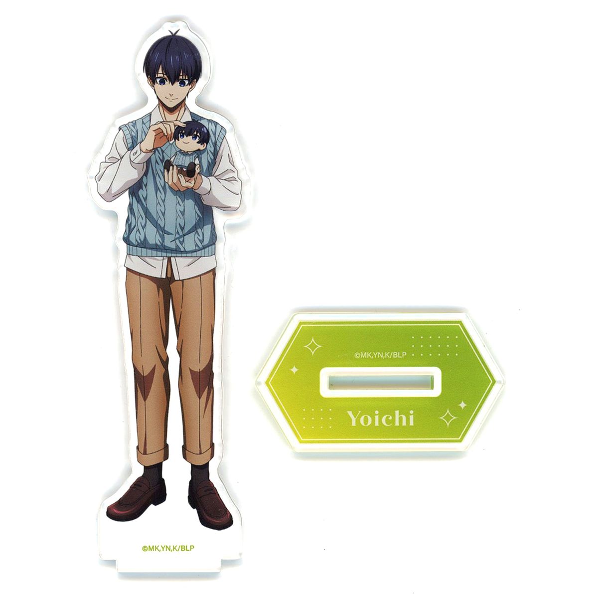 Yoichi Isagi Hug Series Acrylic Stand Blue Lock POP UP SHOP [USED]