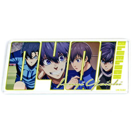 Yoichi Isagi Blue Lock Number Acrylic Plate POP UP SHOP [USED]