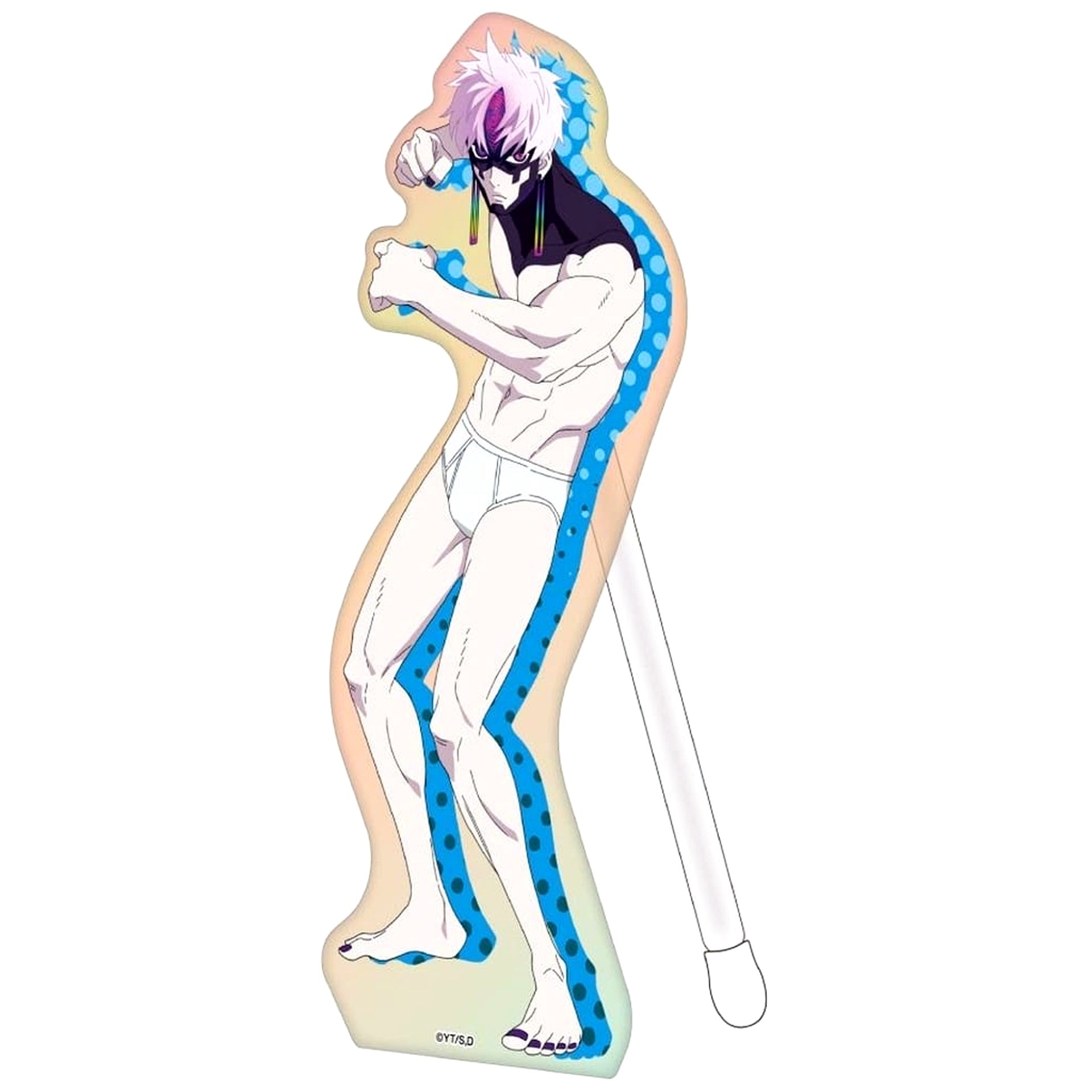 Dandadan Jiji Transformed Dokosta Acrylic Stand Aurora Ver. [USED]