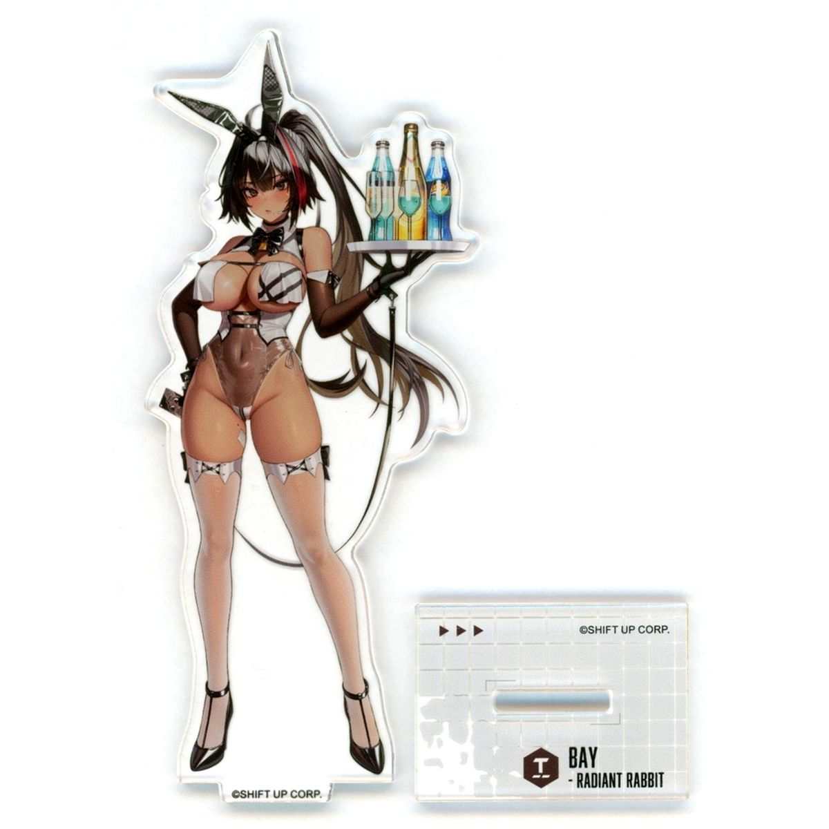 Bay Radiant Rabbit Goddess of Victory: Nikke MEGA NIKKE STORE BUNNY FAIR 2025 Acrylic Stand [USED]
