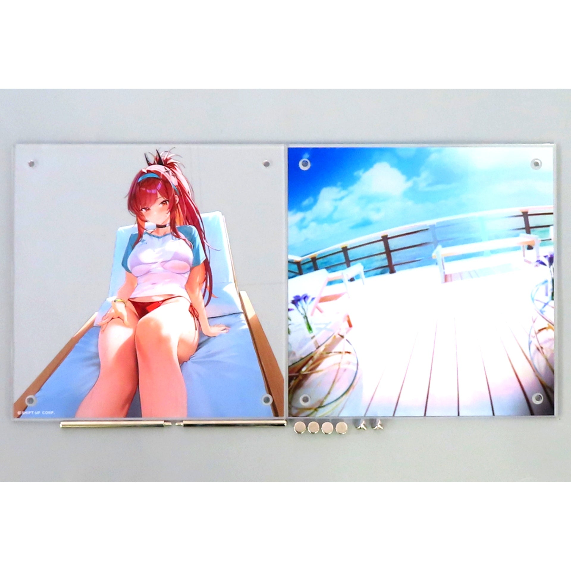 Rapi Red Hood Red Flavor Goddess of Victory NIKKE Acrylic Board Summer Fair 2025 [USED]