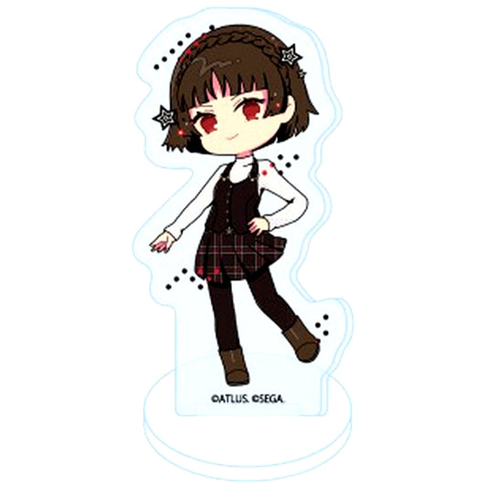 Makoto Niijima 03. POP Art Illustration Persona 5 Royal Acrylic Puchi Stand [USED]