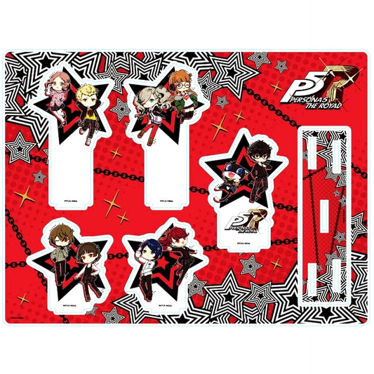 Persona 5 Royal No.01 POP Art Illustration Group Design Acrylic Diorama [USED]