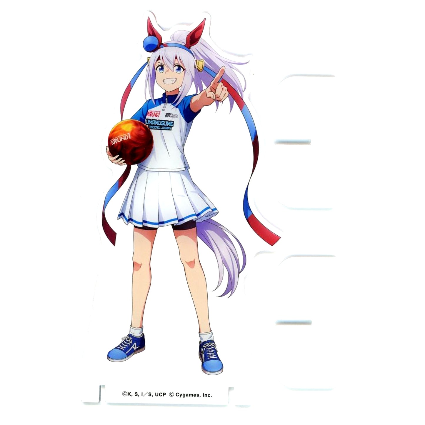 Tamamo Cross Uma Musume Cinderella Gray BIG Acrylic Stand x ROUND1 Amusement Corner Limited [USED]