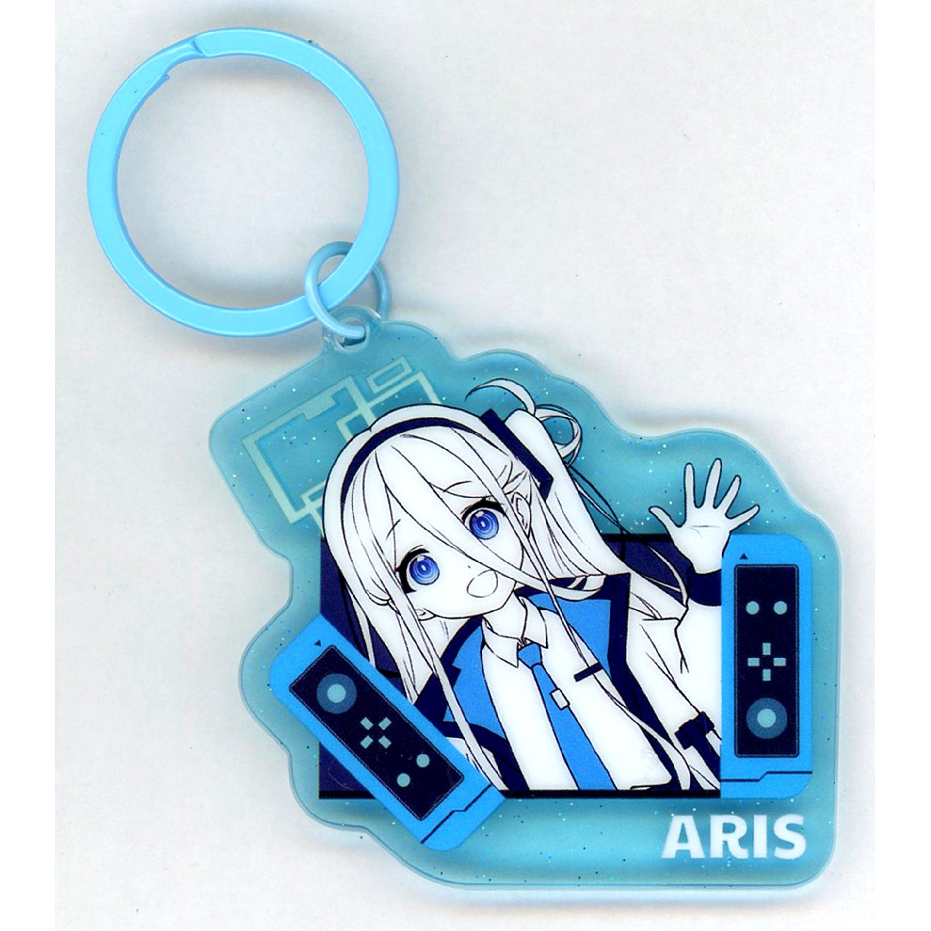 Aris Tendou Blue Archive Starry Sky Game Development Department Keychain China Exclusive [USED]