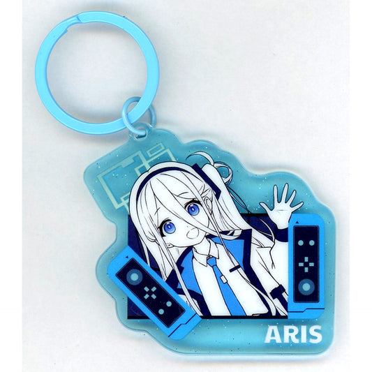 Aris Tendou Blue Archive Starry Sky Game Development Department Keychain China Exclusive [USED]