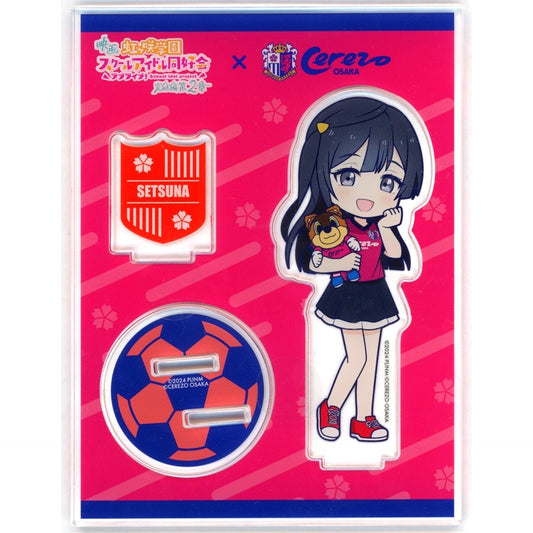 Setsuna Yuki Acrylic Stand Cerezo Osaka x Love Live! Nijigasaki High School Idol Club the Movie Final Chapter Part 2 [USED]