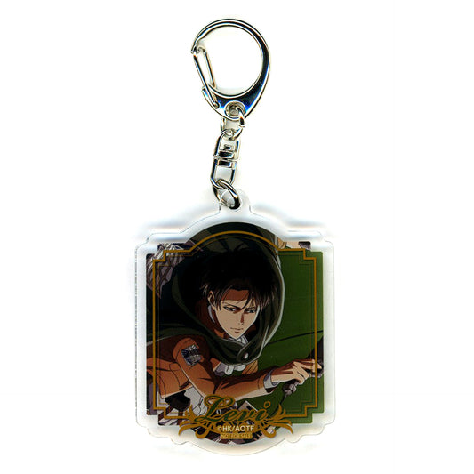 Levi Ackerman 7 B Prize Attack on Titan Attack on Memory Eren vs Reiner Hit Throw Extreme Roulette Acrylic Keychain [USED]