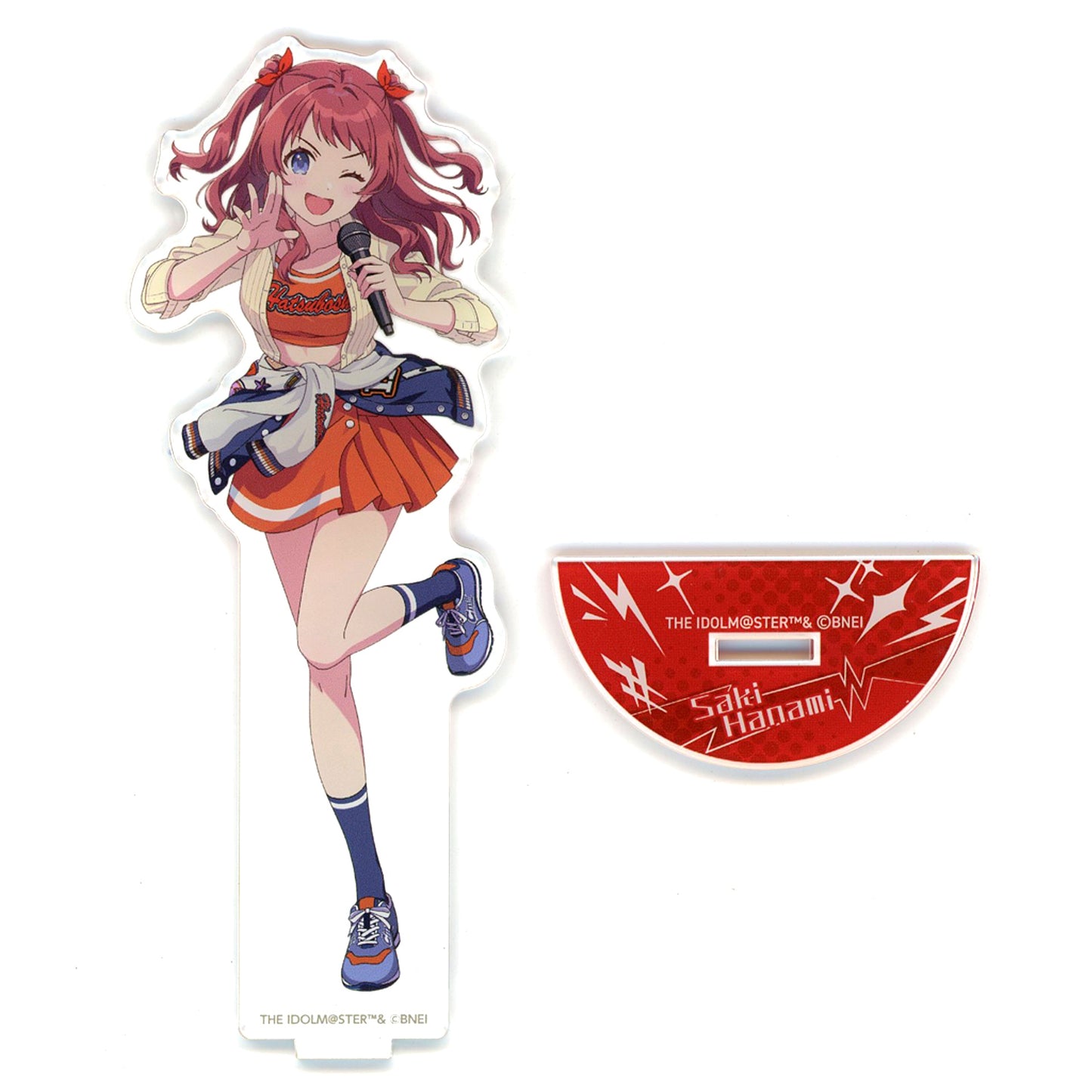 Saki Hanami Gakuen Idolmaster Hatsuboshi Music Festival Official Acrylic Stand [USED]