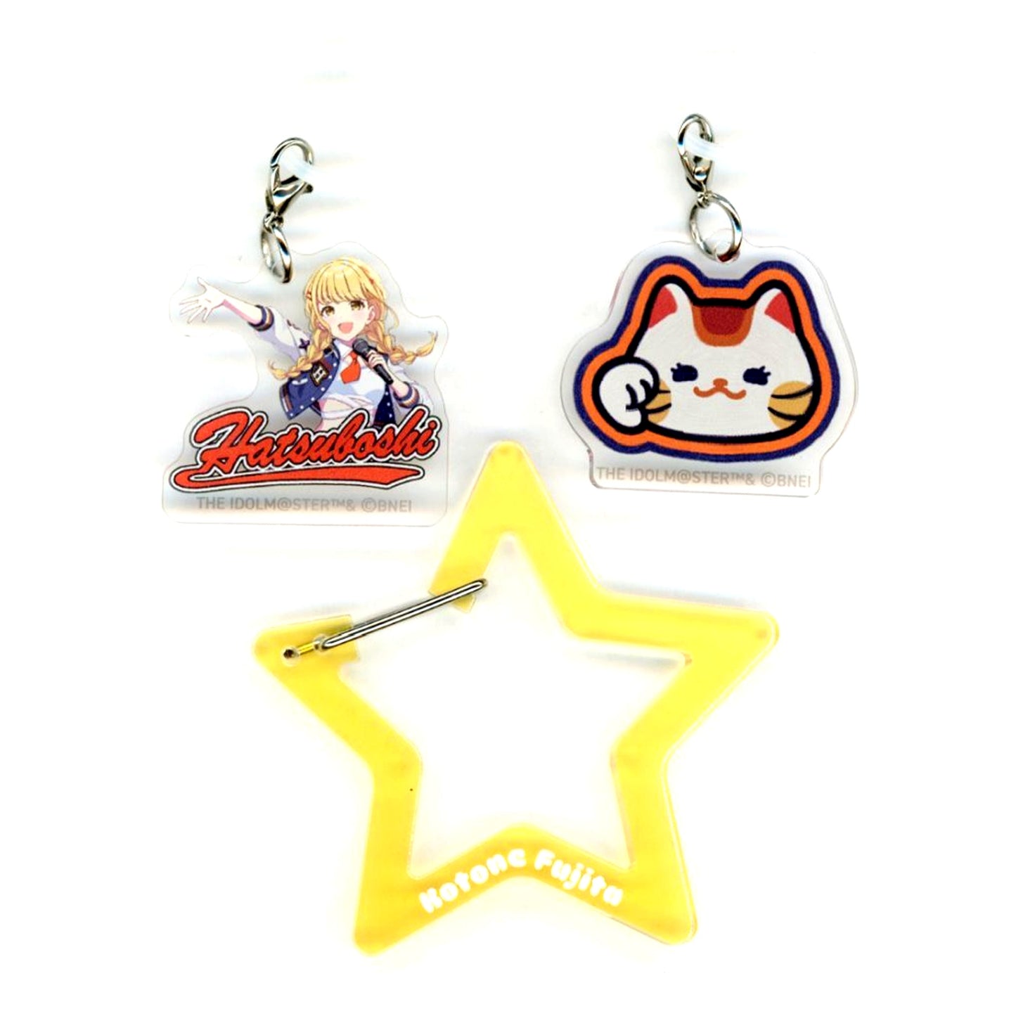 Kotone Fujita Gakuen Idolmaster Hatsuboshi Music Festival Official Carabiner with Charm [USED]