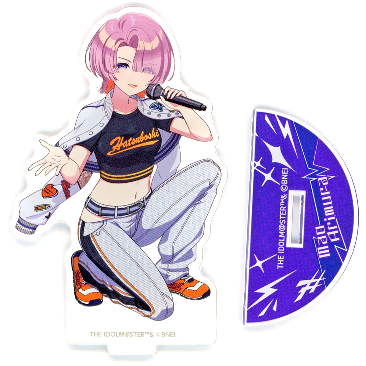 Mao Arimura Gakuen Idolmaster Official Acrylic Stand Hatsuboshi Music Festival [USED]