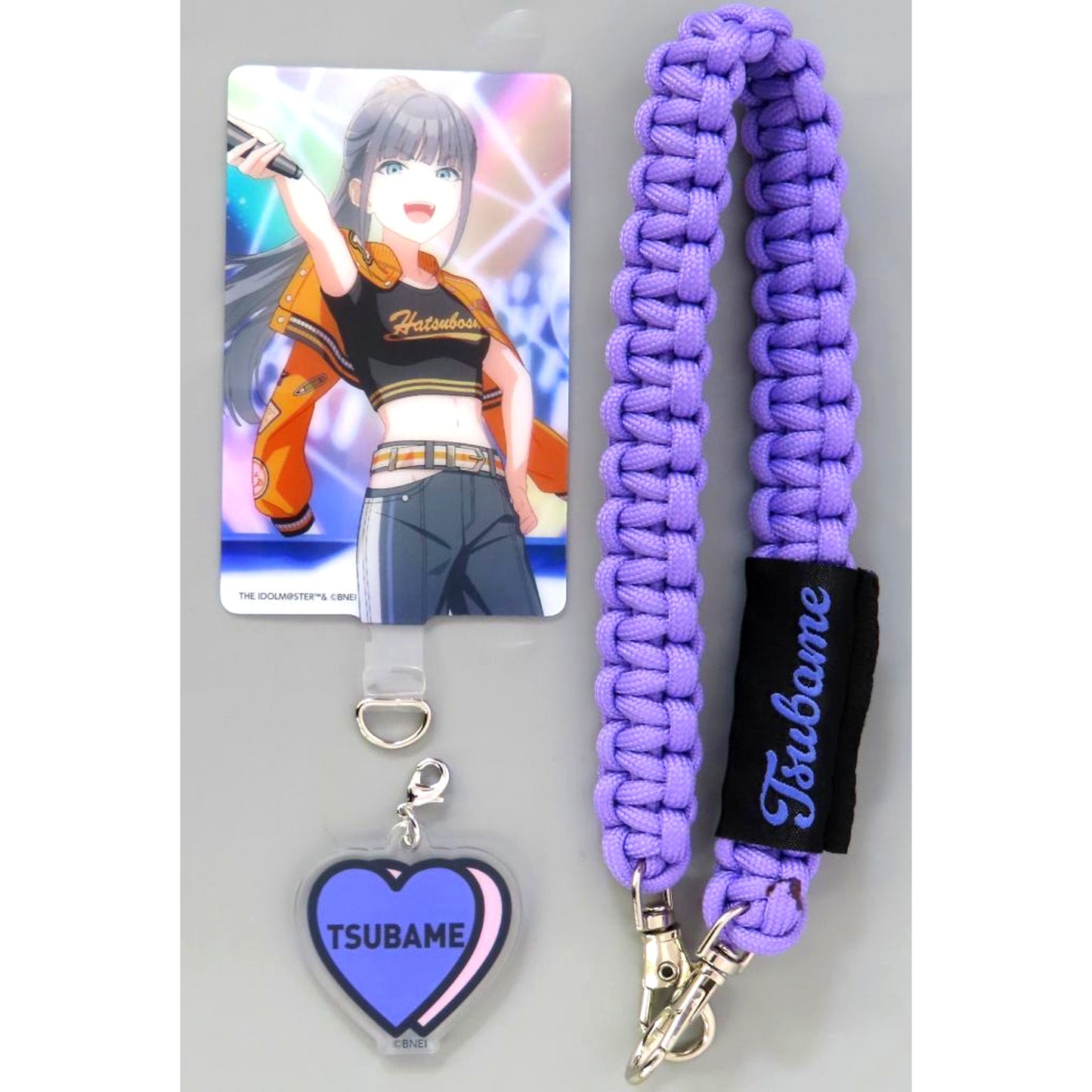 Tsubame Amaya Gakuen Idolmaster Hatsuboshi Music Festival Official Hand Strap Set [USED]