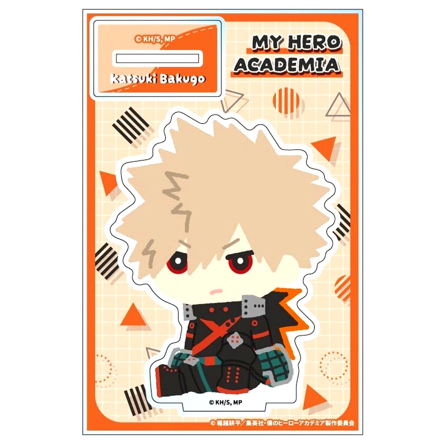 Katsuki Bakugo My Hero Academia Mofumofu Acrylic Stand Munichara Badge B [USED]