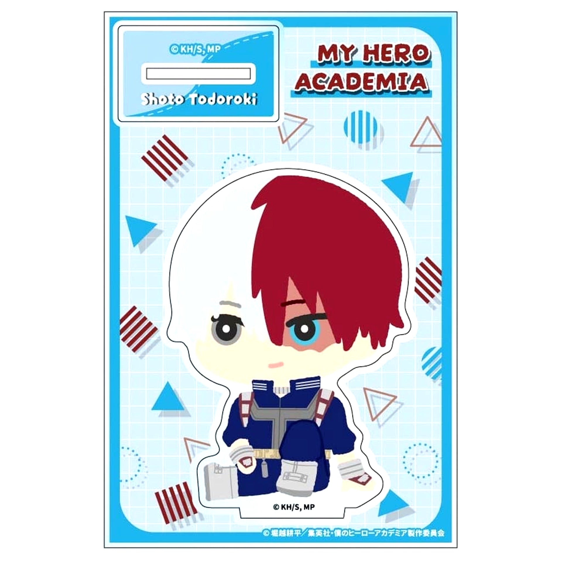 Shoto Todoroki My Hero Academia Mofumofu Acrylic Stand Munichara Badge C [USED]