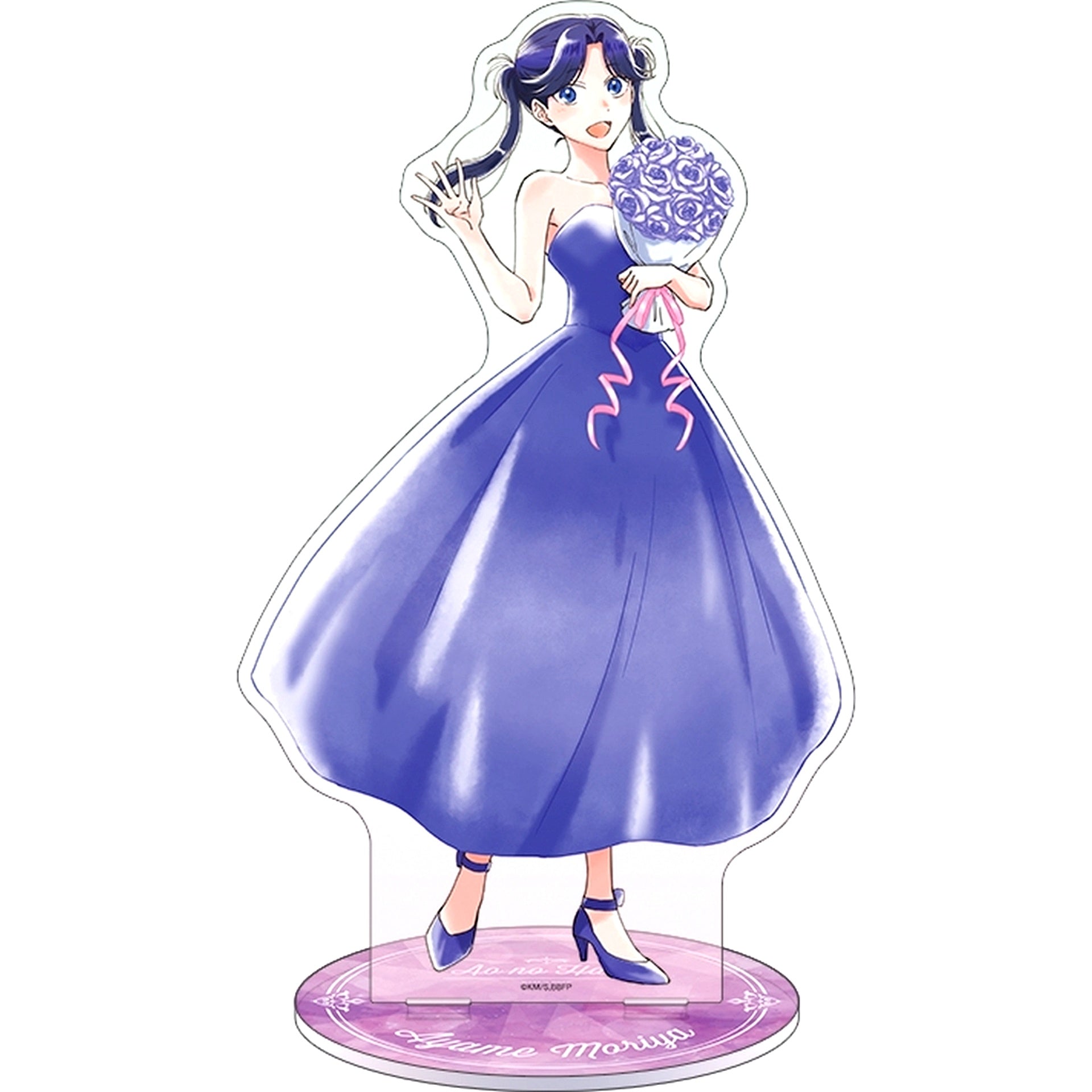 Ayame Moriya BIG Aurora Acrylic Stand Blue Box [USED]