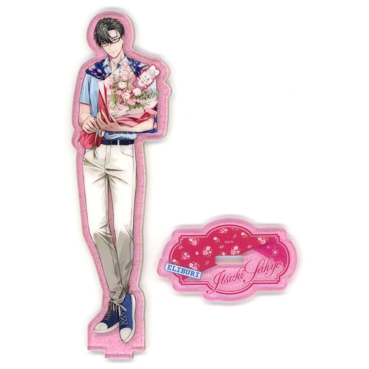 Itsuki Sakyo Glitter Acrylic Stand Virtual YouTuber Nijisanji Eriburi Half Anniversary [USED]