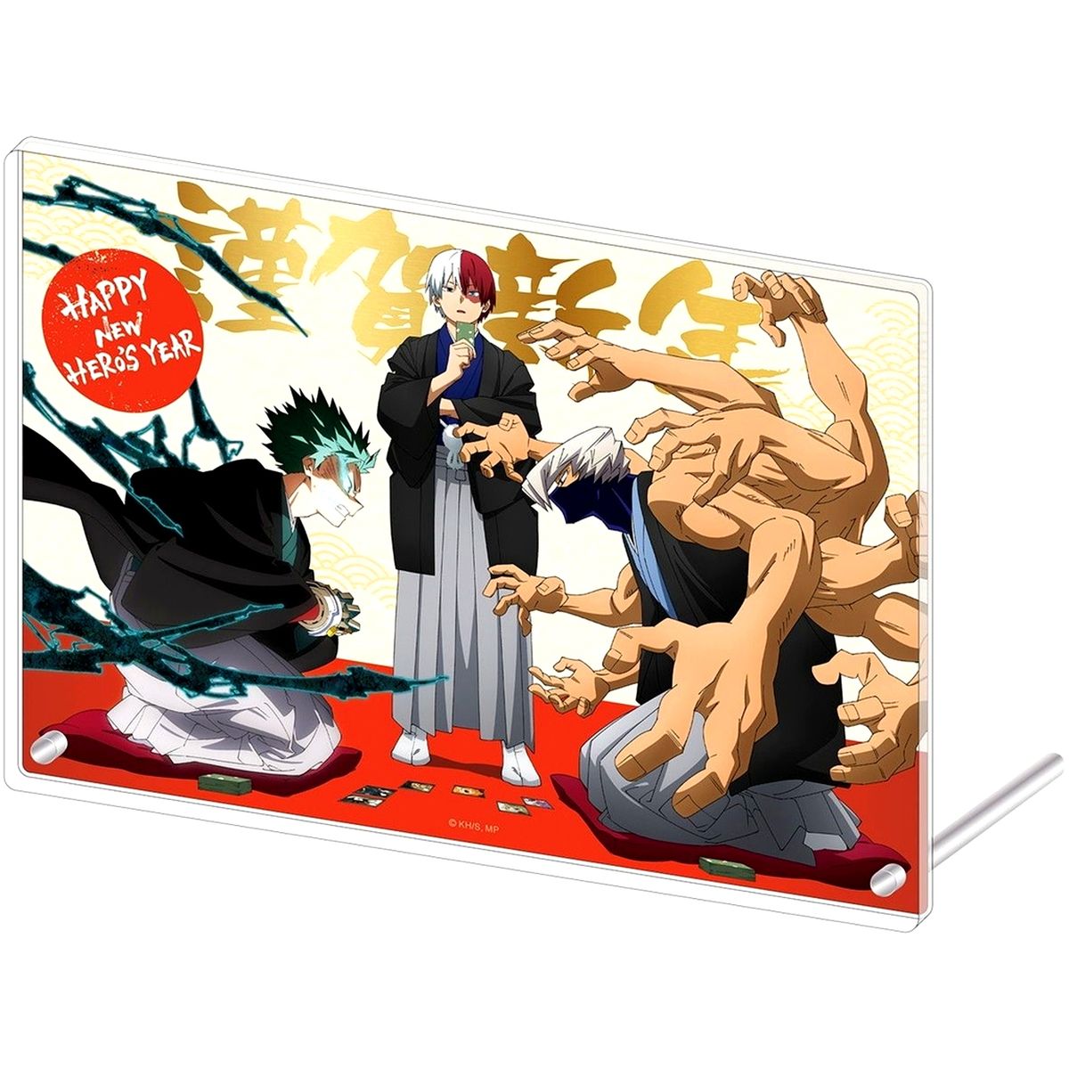 My Hero Academia New Year Karuta Acrylic Art Panel [USED]