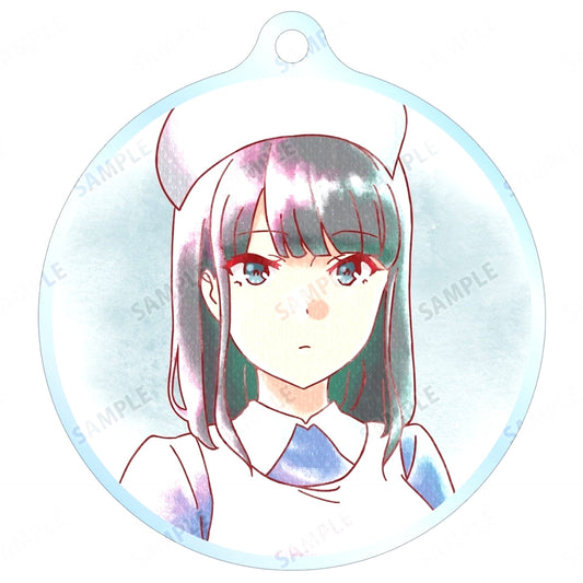 Ikumi Akagi Rascal Does Not Dream of Santa Claus Trading Ani-Art aqua label Acrylic Keychain [USED]