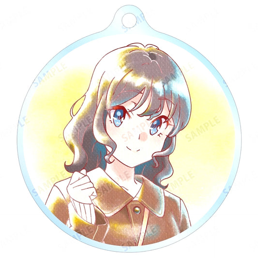 Sara Himeji Rascal Does Not Dream of Santa Claus Trading Ani-Art aqua label Acrylic Keychain [USED]